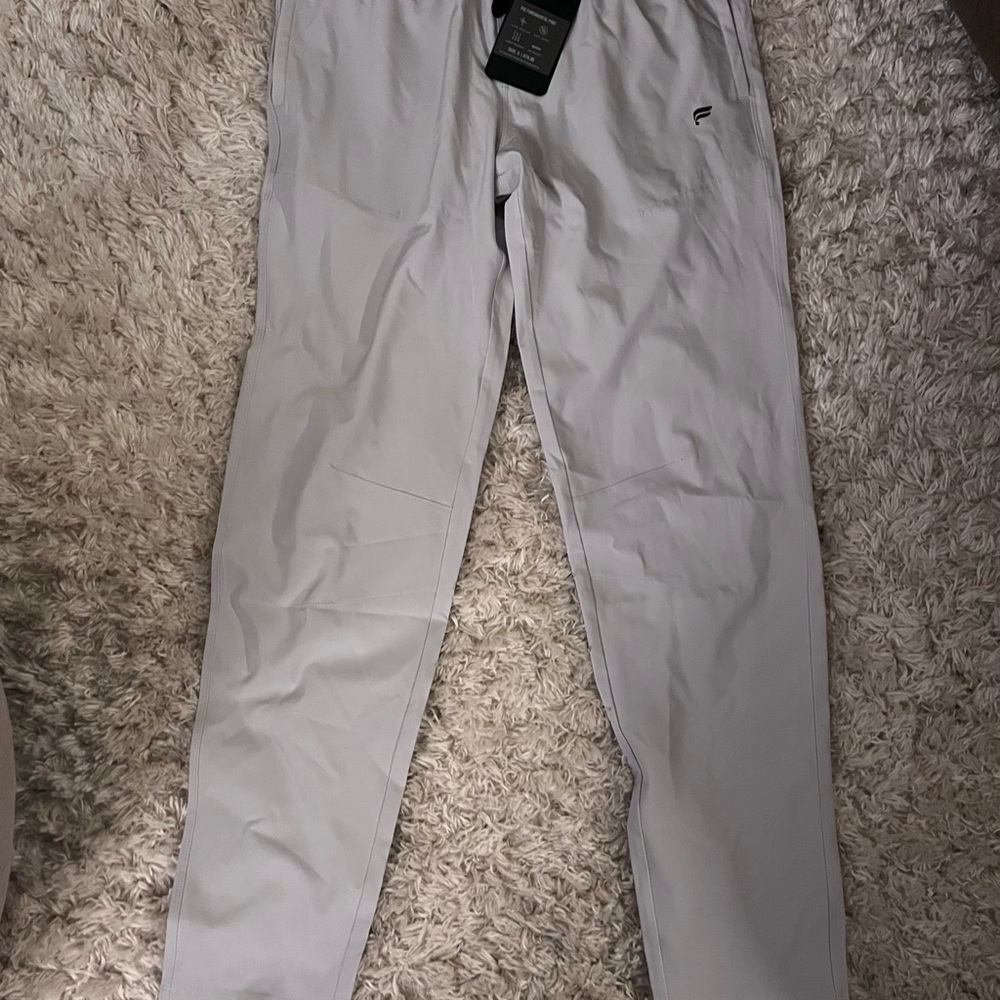 Fabletics Light Gray Joggers for Men